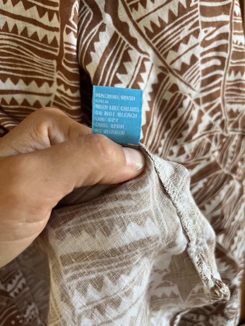 Linen top medium - Picture 4 of 5